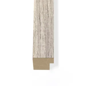 Eindlat voor Akupanel - Verouderd Eiken - 300 cm
