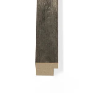 Eindlat voor Akupanel - Gerookt Eiken - 300 cm
