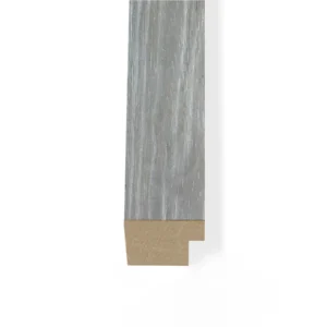 Eindlat voor Akupanel - Grijs Eiken - 300 cm