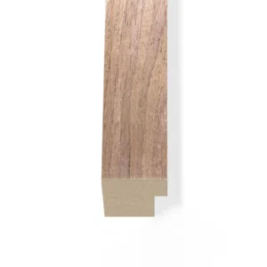 Eindlat voor Akupanel - Licht Walnoot - 300 cm