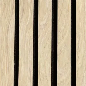 Akupanel - Akoestische Wandpanelen - Natuurlijk Eiken 300 x 60 cm - 3 zijdig