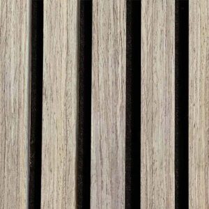 Akupanel - Akoestische Wandpanelen - Verouderd Eiken 260 x 60 cm - 3 zijdig