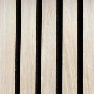 Akupanel - Akoestische panelen - Wit Eiken 300 x 60 cm - 3 zijdig
